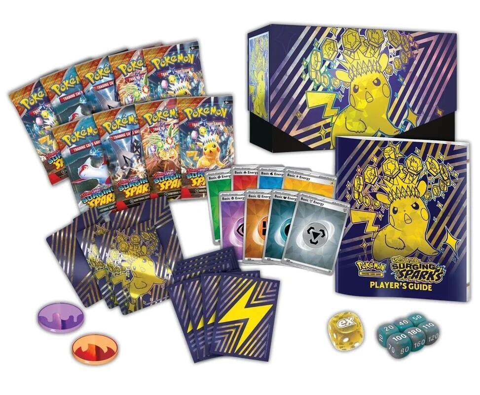 Pokemon TCG Surging Sparks Elite Trainer Box - stylecreep.com