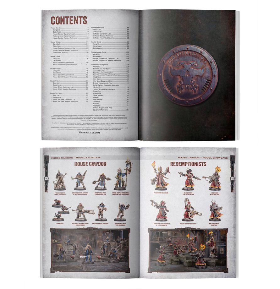 (PRE-ORDER 15/08/26) NECROMUNDA: GANGS OF THE UNDERHIVE BOOK