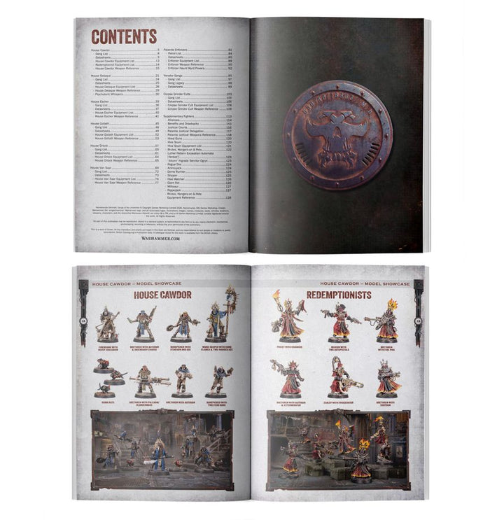 (PRE-ORDER 15/08/26) NECROMUNDA: GANGS OF THE UNDERHIVE BOOK
