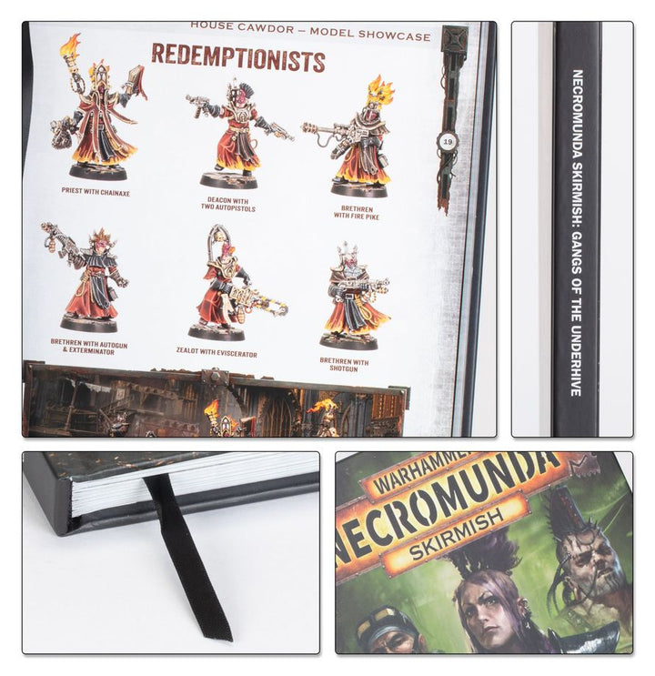 (PRE-ORDER 15/08/26) NECROMUNDA: GANGS OF THE UNDERHIVE BOOK