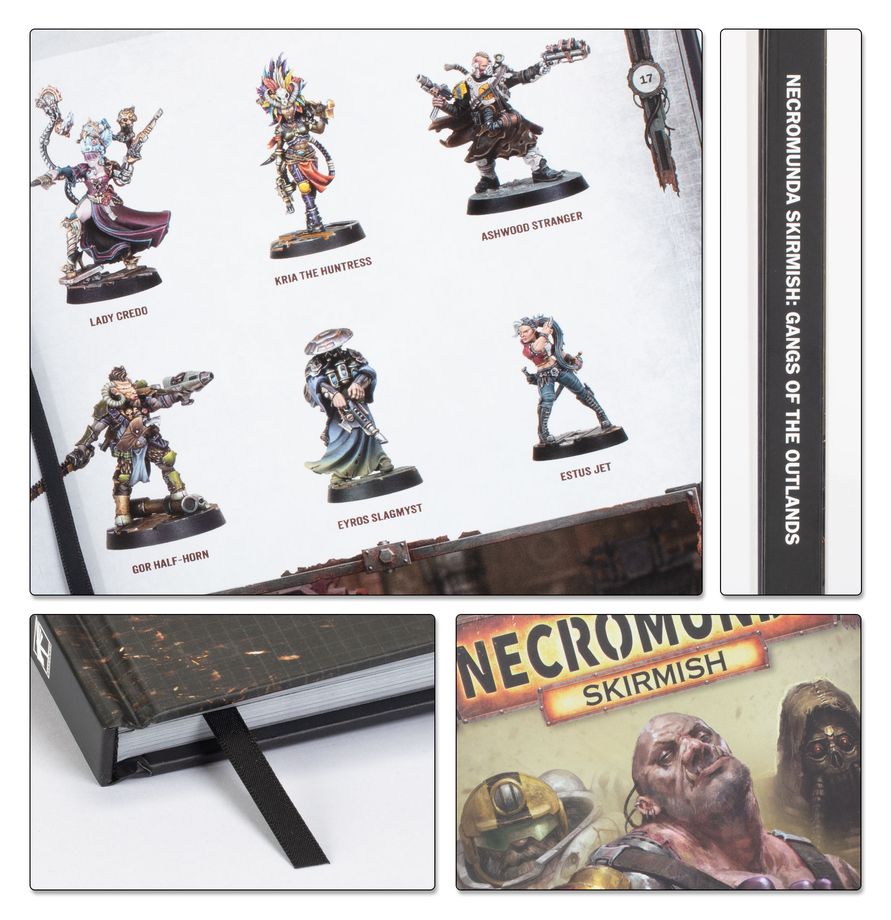(PRE-ORDER 15/08/26) NECROMUNDA: GANGS OF THE OUTLANDS BOOK
