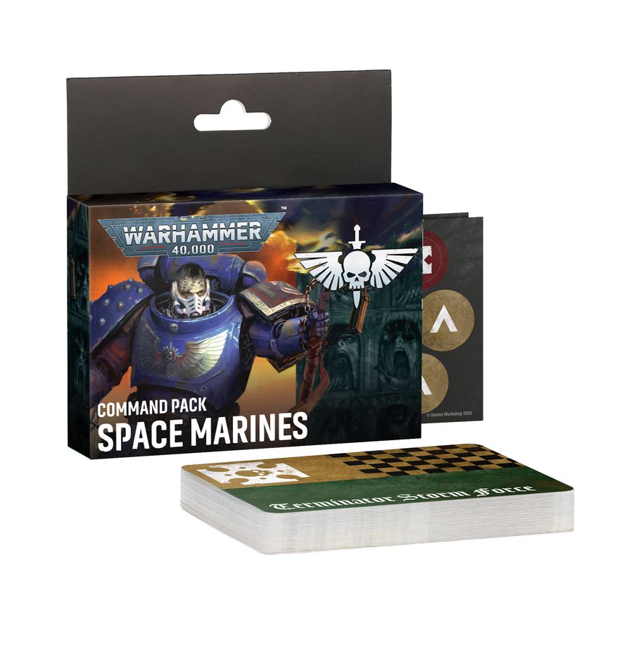 (PRE-ORDER 03/10/26) SPACE MARINES: COMMAND PACK