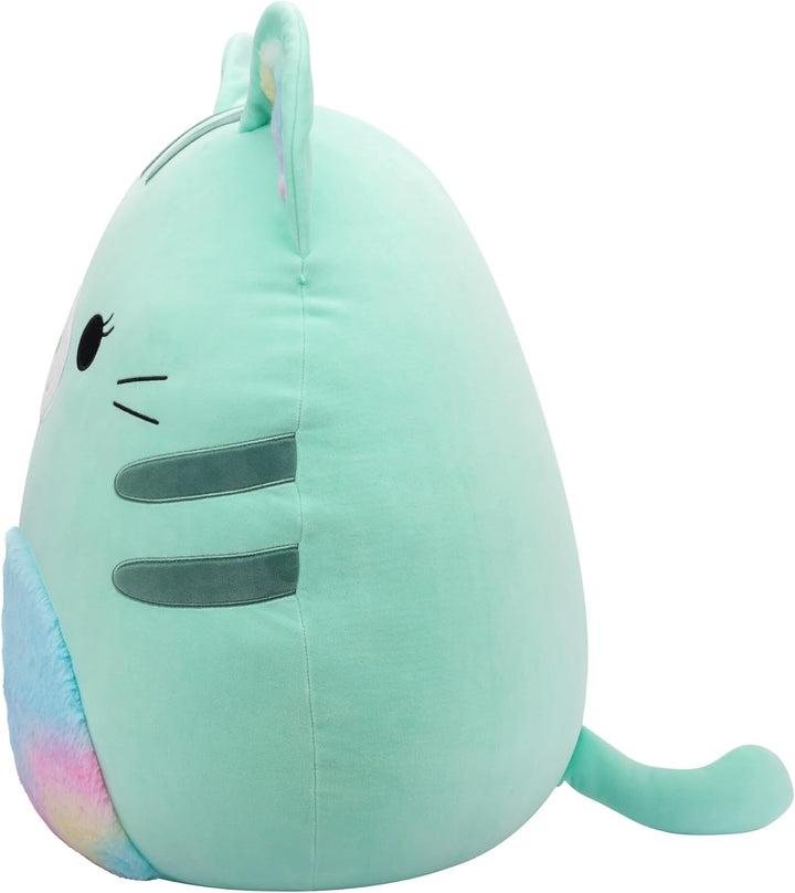 Squishmallows 20" Plush - Corinna Teal Cat