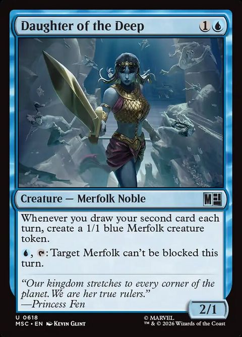 Daughter of the Deep (618)| Magic: The Gathering Card –