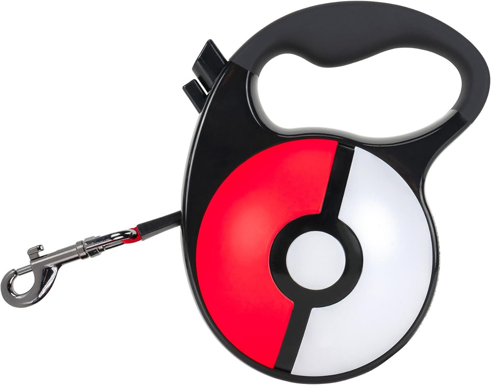 Pokemon 16' Retractable Poke Ball Dog Leash - stylecreep.com