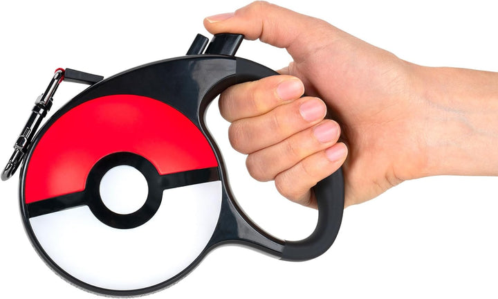 Pokemon 16' Retractable Poke Ball Dog Leash