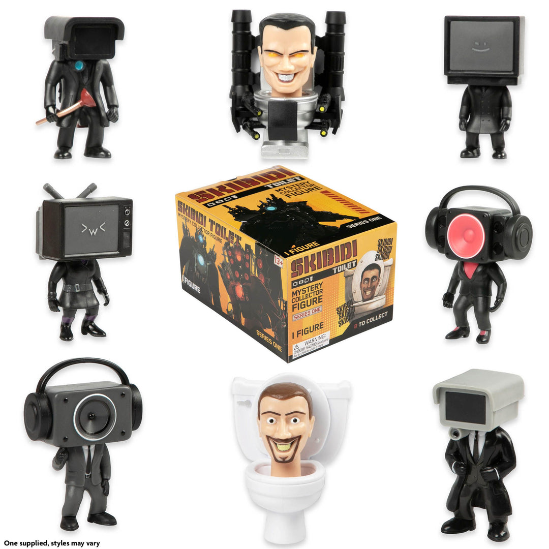 Skibidi Toilet Deluxe Mystery Figure - 1 Supplied - stylecreep.com