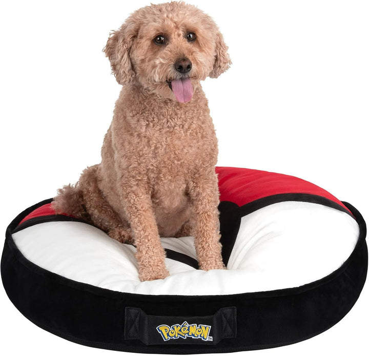 Pokemon 30" Poke Ball Pillow Pet Bed