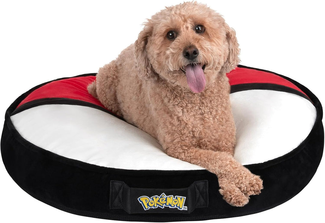 Pokemon 30" Poke Ball Pillow Pet Bed