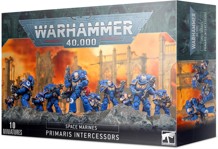 SPACE MARINES: PRIMARIS INTERCESSOR SQUAD