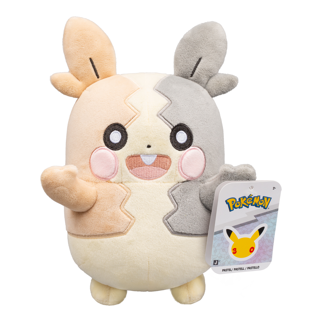 Pokemon 8" 30th Anniversary Plush - Pastel Morpeko