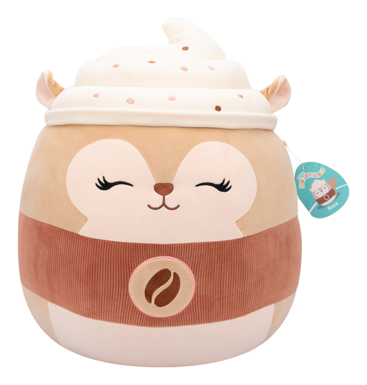 Squishmallows 12" Plush - Reza Latte Squirrel