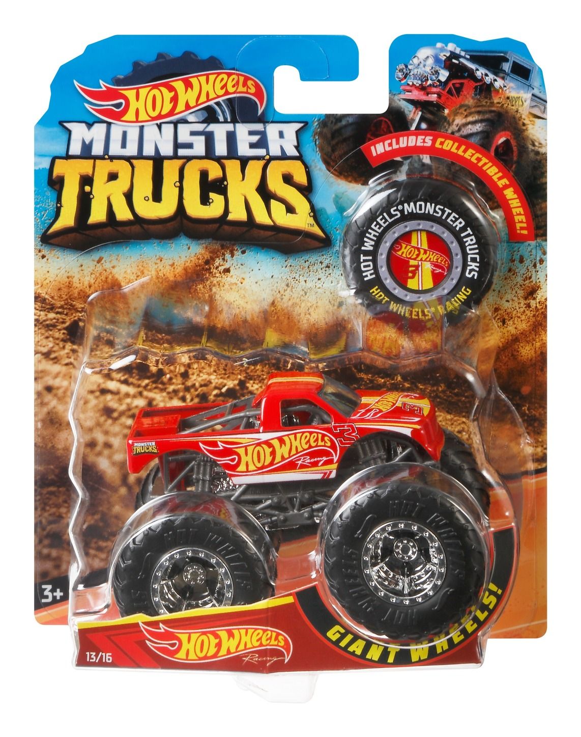 Hot Wheels 1:64 Monster Truck Assortment - 1 Supplied