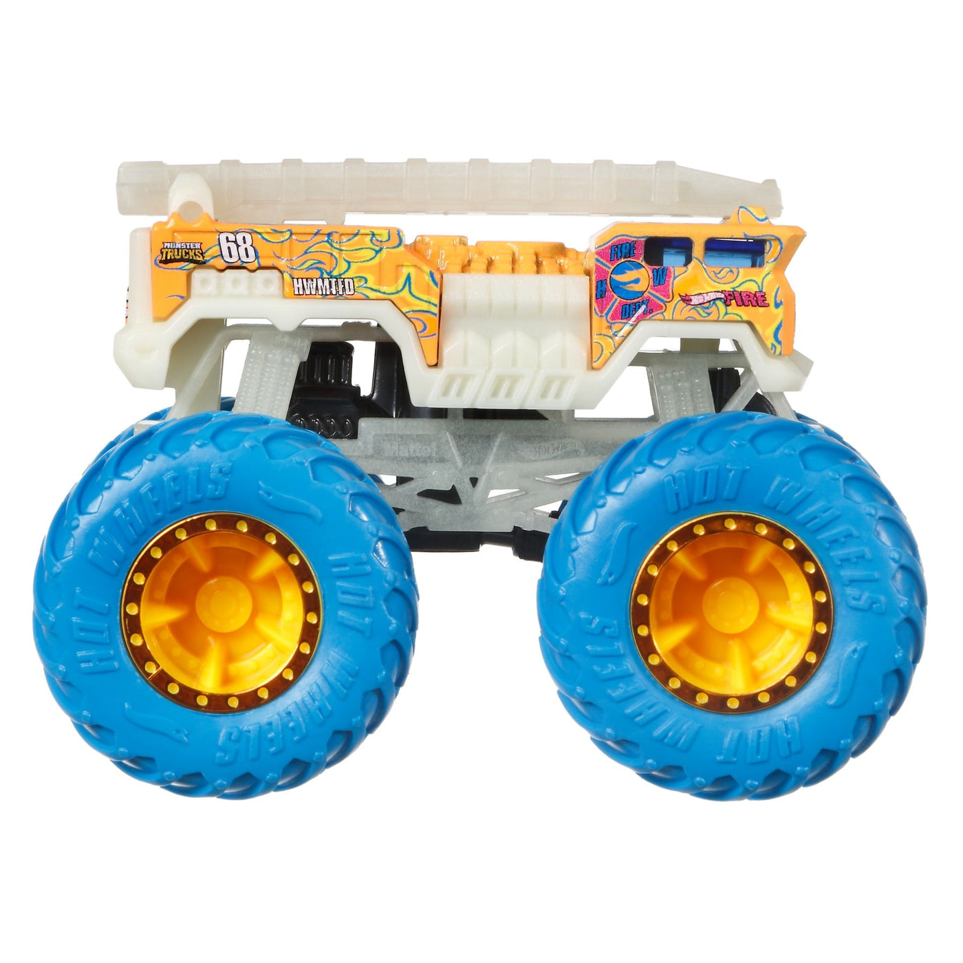 Hot Wheels GITD Monster Truck Assortment - 1 Supplied - stylecreep.com