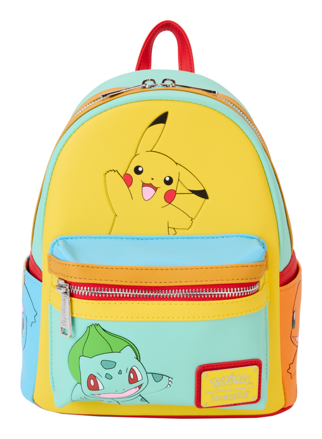 Loungefly Pokemon Colour Block Mini Backpack