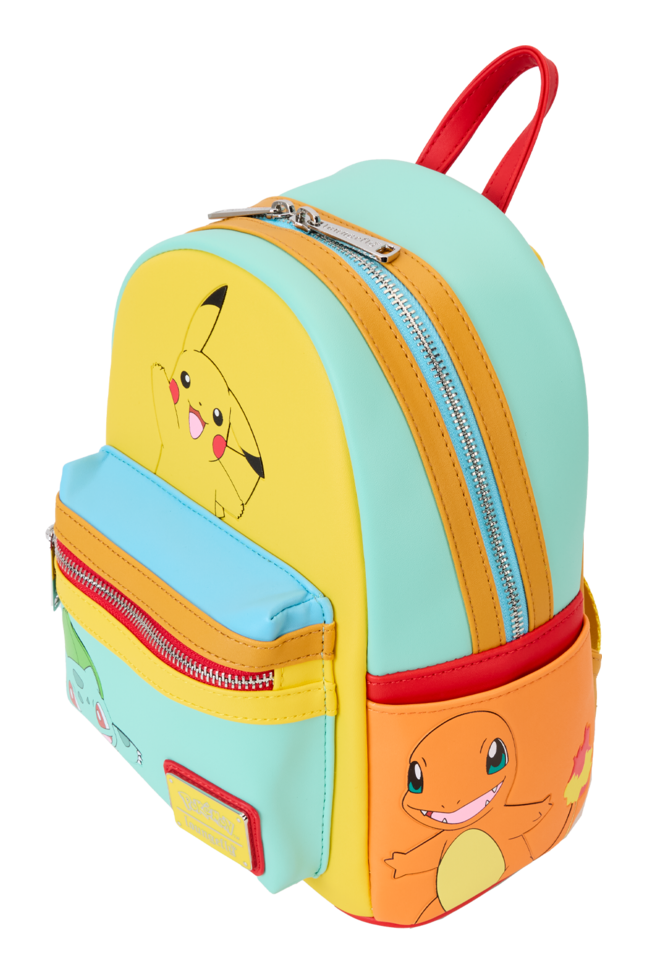 Loungefly Pokemon Colour Block Mini Backpack