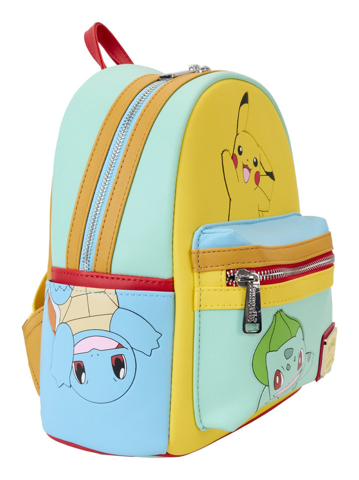 Loungefly Pokemon Colour Block Mini Backpack
