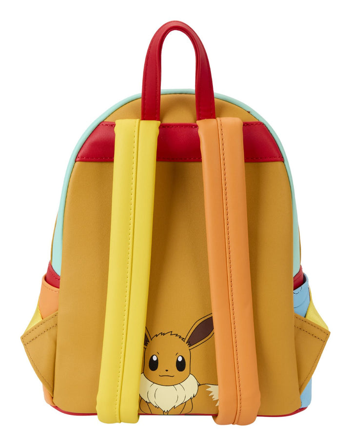Loungefly Pokemon Colour Block Mini Backpack