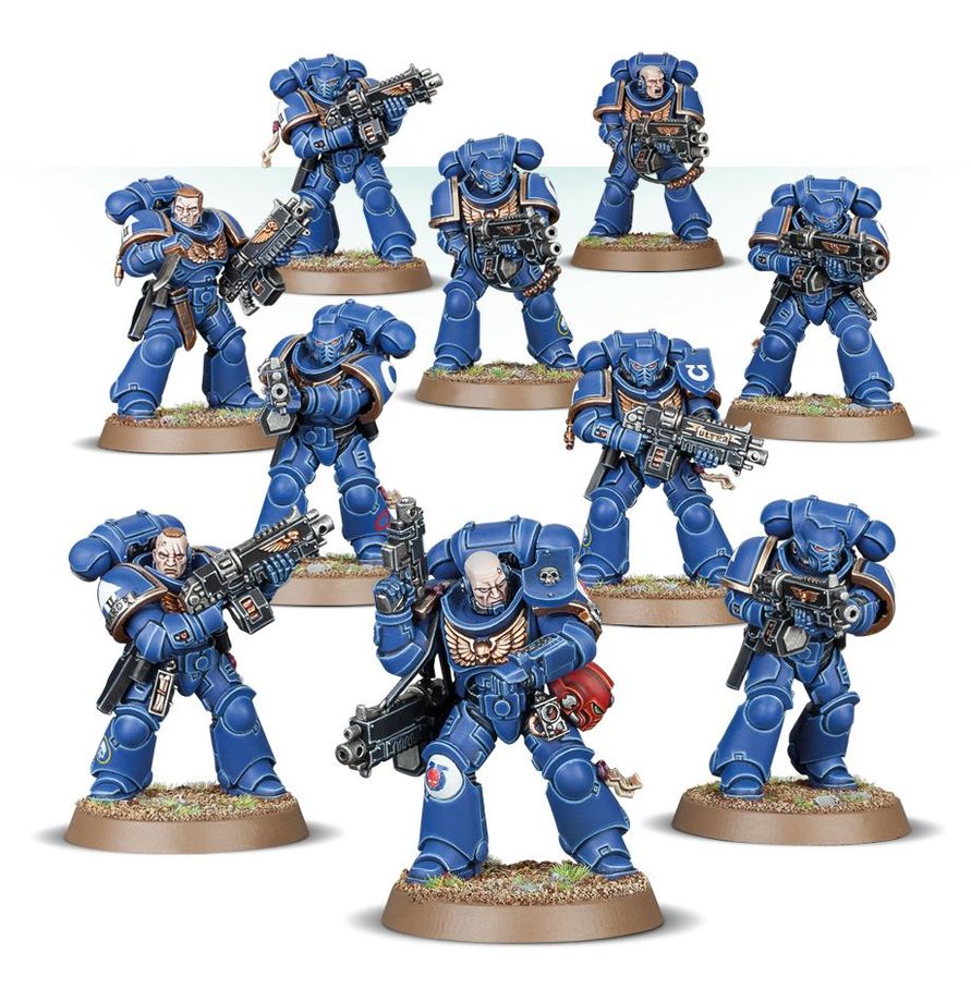 SPACE MARINES: PRIMARIS INTERCESSOR SQUAD