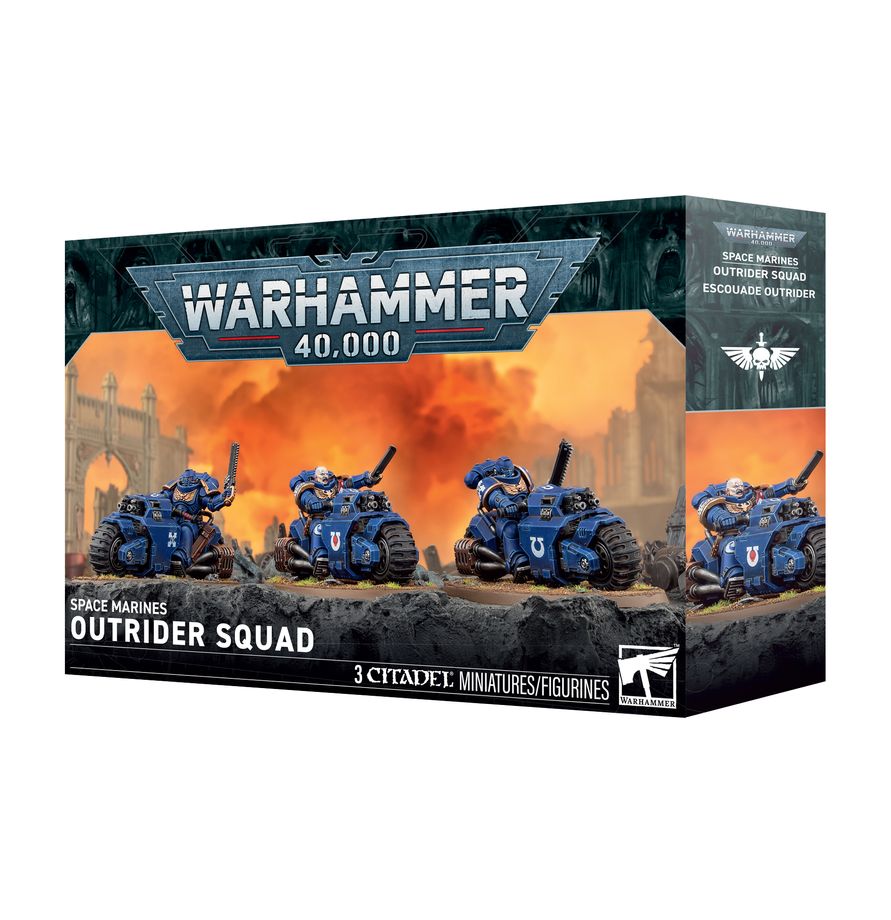 (PRE-ORDER 03/10/26) SPACE MARINES: OUTRIDER SQUAD