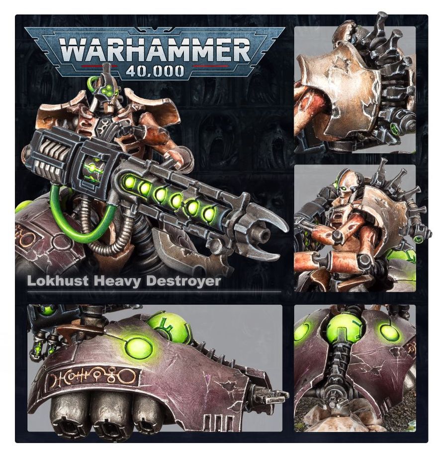 NECRONS: LOKHUSTS HEAVY DESTROYER