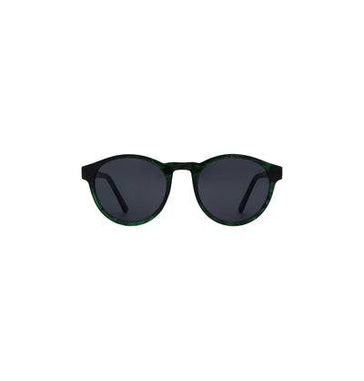 A Kjaerbede Sunglasses Marvin Green Marble Transparent