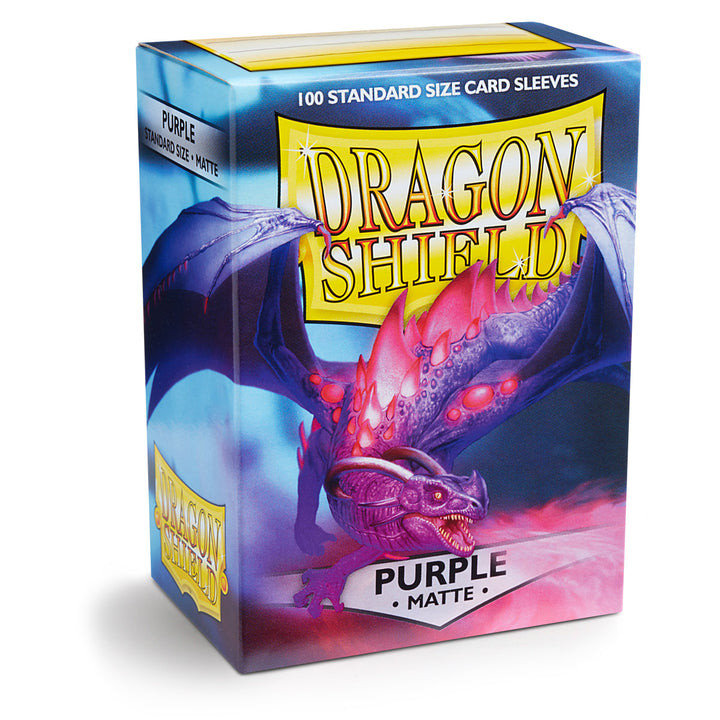 Dragon Shield Standard Matte Purple Sleeves (100)