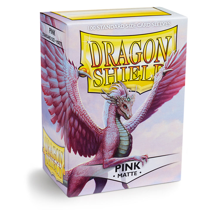 Dragon Shield Standard Matte Pink Sleeves (100)