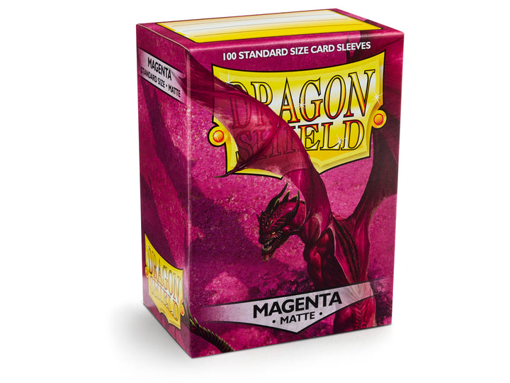 Dragon Shield Standard Matte Magenta Sleeves (100)