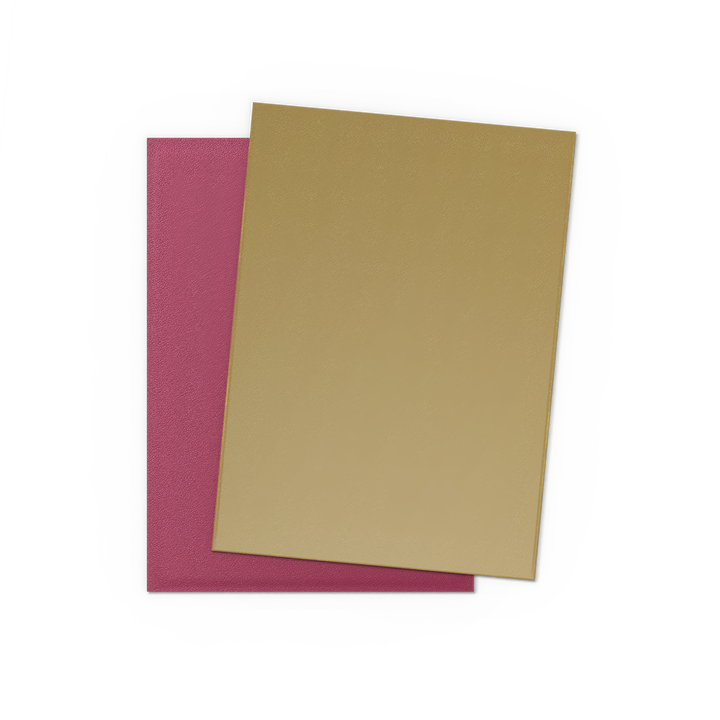 Dragon Shield Standard Dual Matte SP EDT Pomegranate & Gold Sleeves (100)