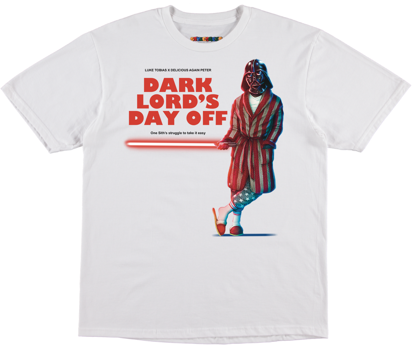 Delicious Again Peter Dark Lord's Day Off Tee (All Colours)