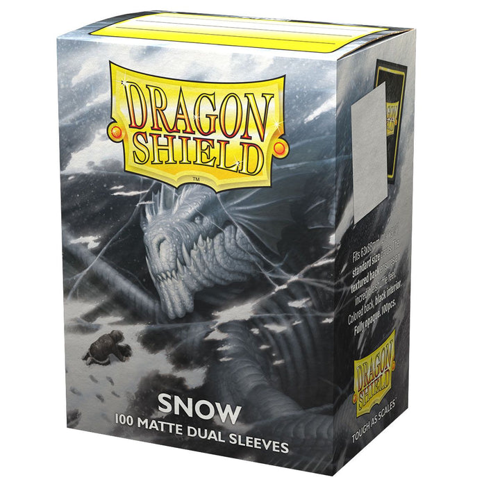 Dragon Shield Standard Dual Matte Snow Sleeves (100)
