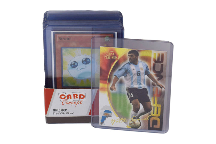 Card Concept Top Loaders 3x4 (76 x 102mm) 35pt (Extra Thick) - 1 Pack - stylecreep.com