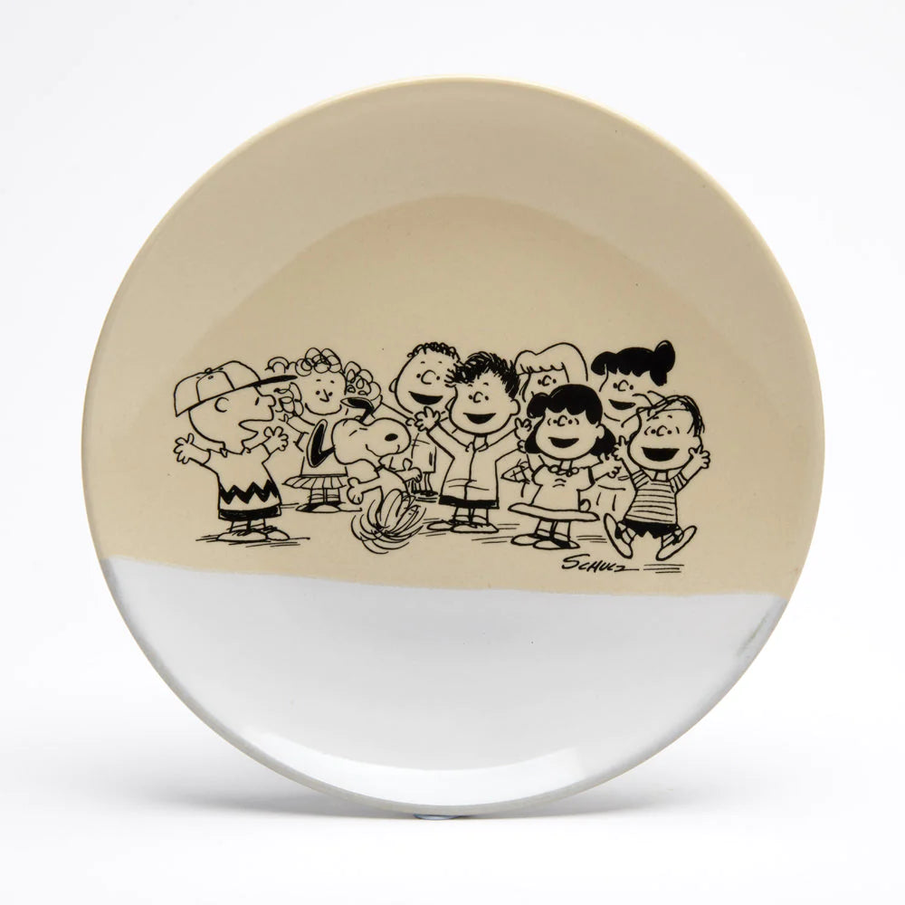Magpie x Peanuts Stoneware Platter - The Gang