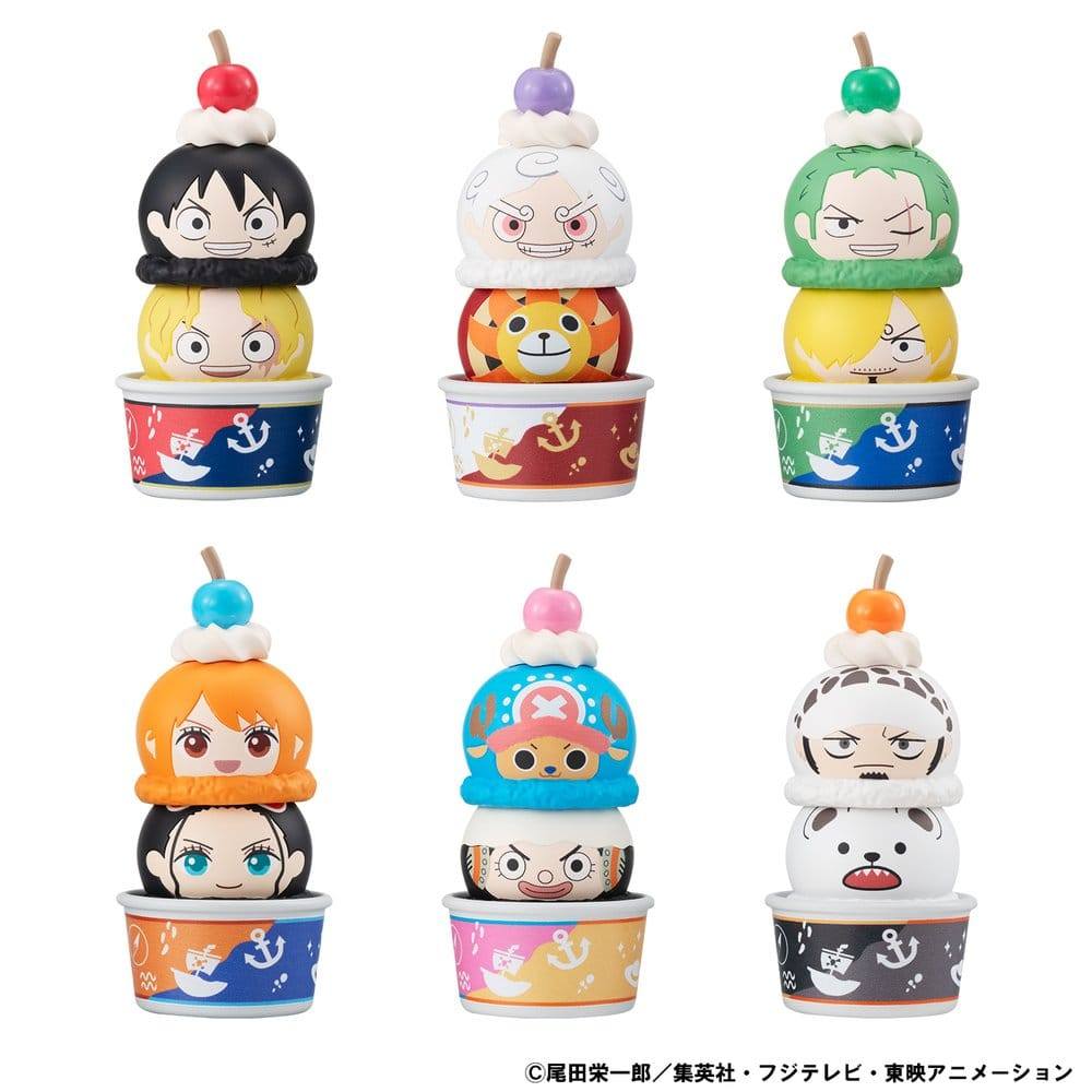 MegaHouse One Piece Tsumichen Stack up & Change Trading Figure 8cm Blind Box (1 Supplied)