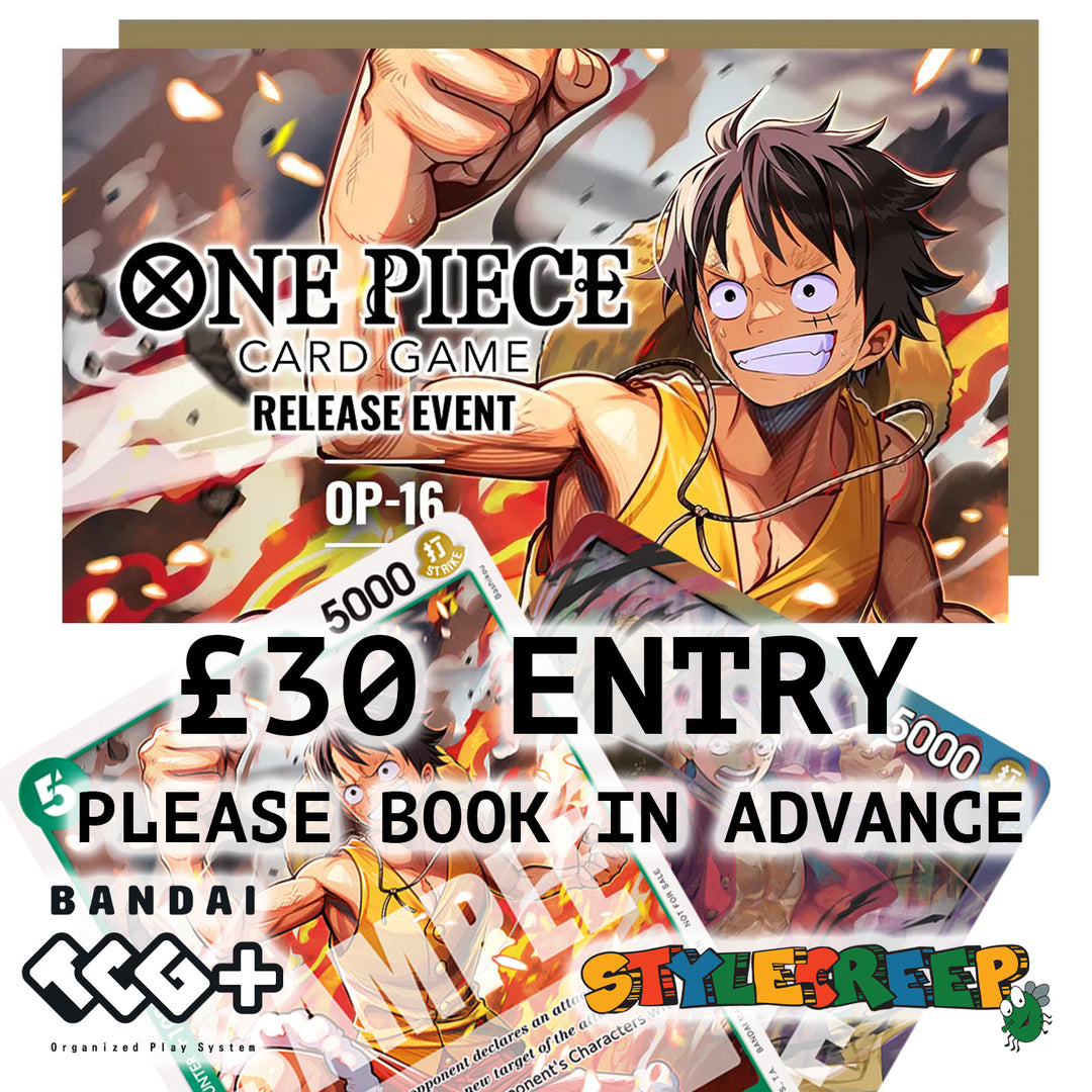 one piece card game event One Piece - OP-16 Release Event - 6pm Registration