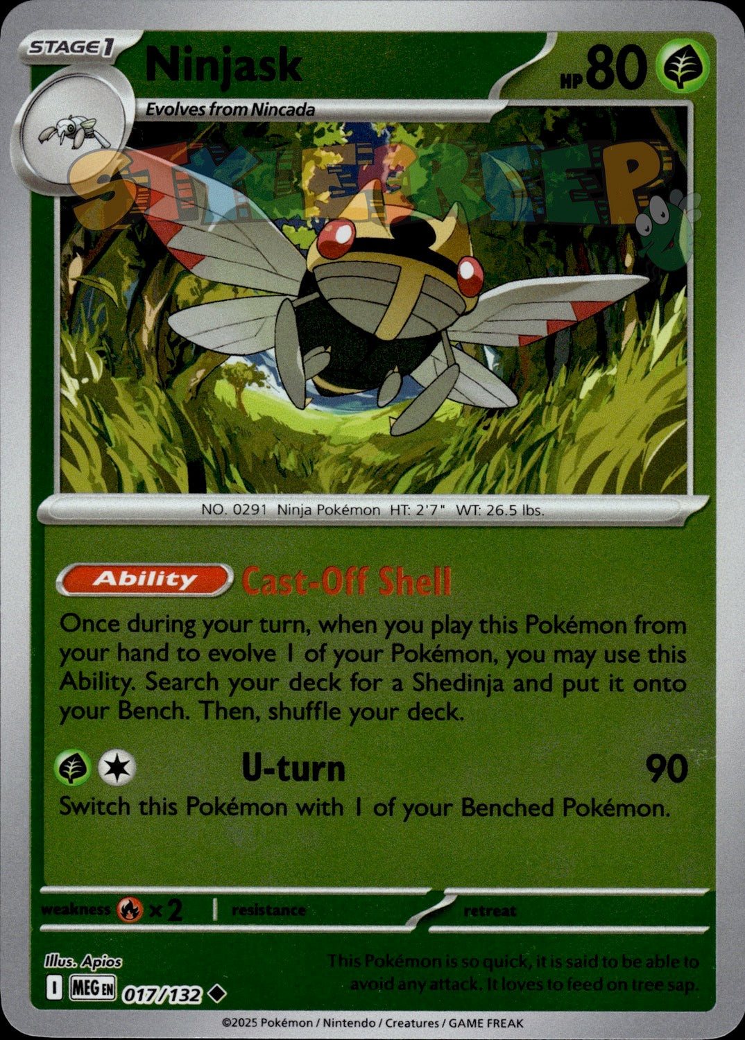 Pokemon TCG Mega Evolution Holo & Reverse Holo Cards - Select Your Card