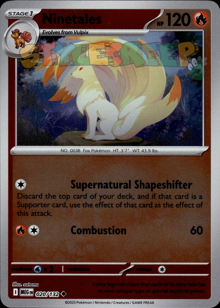 Pokemon TCG Mega Evolution Holo & Reverse Holo Cards - Select Your Card