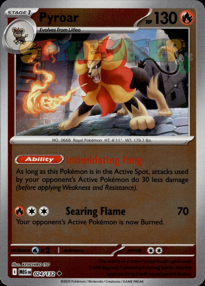 Pokemon TCG Mega Evolution Holo & Reverse Holo Cards - Select Your Card