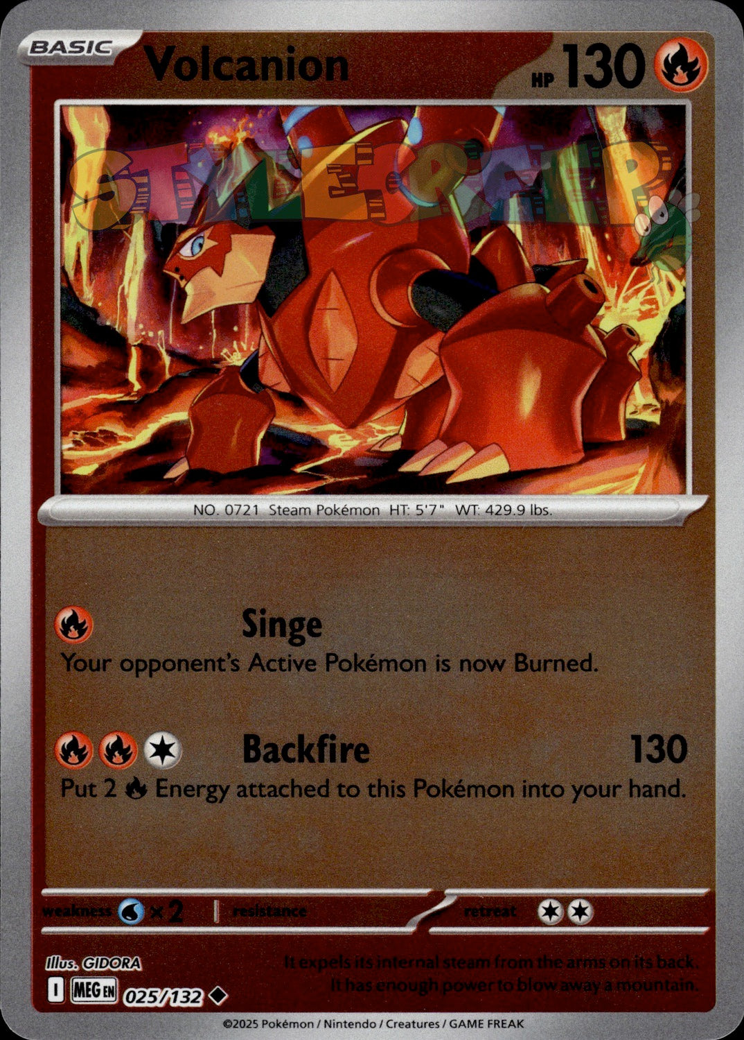 Pokemon TCG Mega Evolution Holo & Reverse Holo Cards - Select Your Card