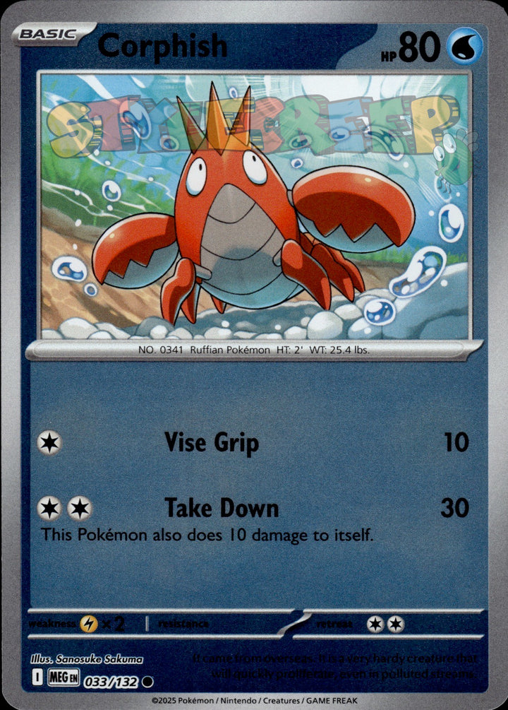 Pokemon TCG Mega Evolution Holo & Reverse Holo Cards - Select Your Card