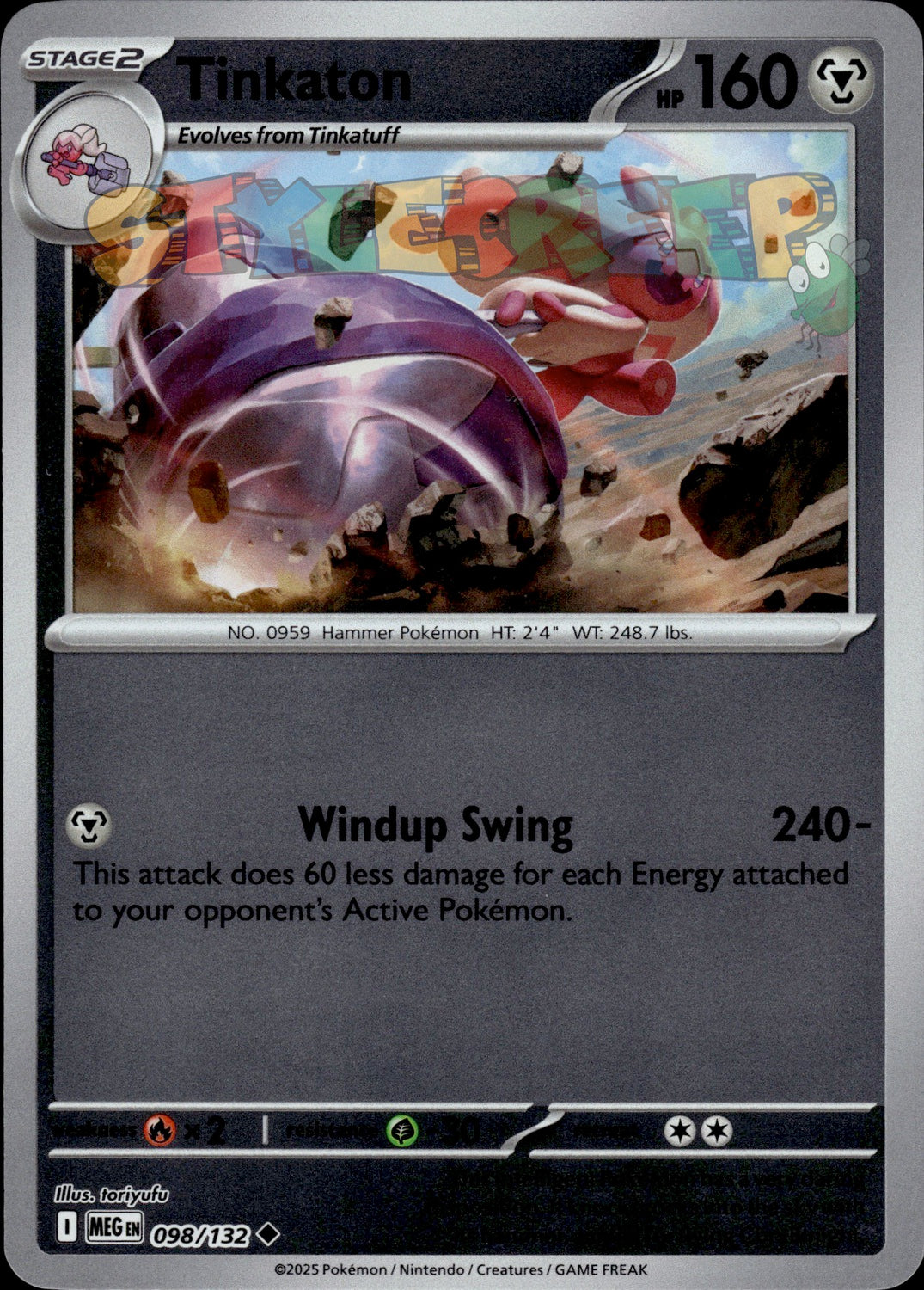 Pokemon TCG Mega Evolution Holo & Reverse Holo Cards - Select Your Card