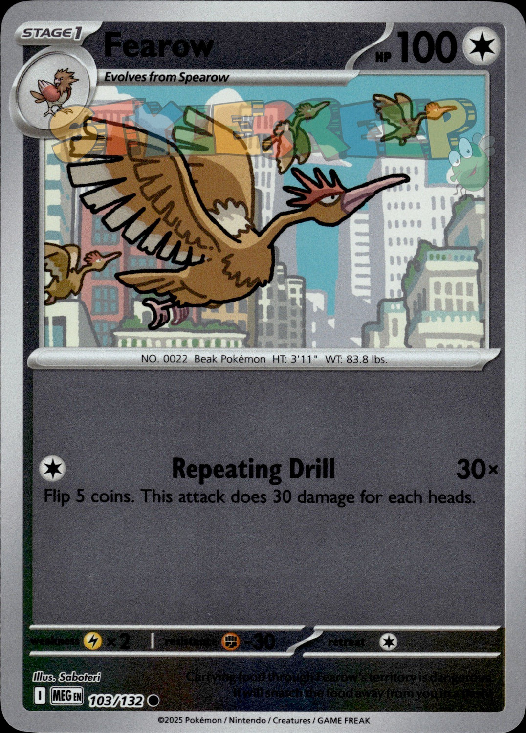 Pokemon TCG Mega Evolution Holo & Reverse Holo Cards - Select Your Card