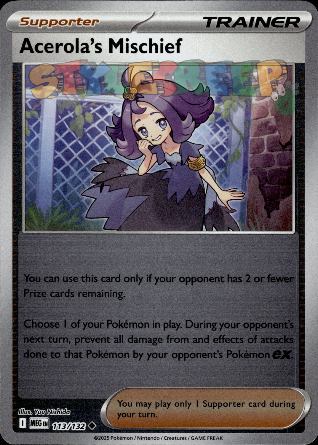 Pokemon TCG Mega Evolution Holo & Reverse Holo Cards - Select Your Card