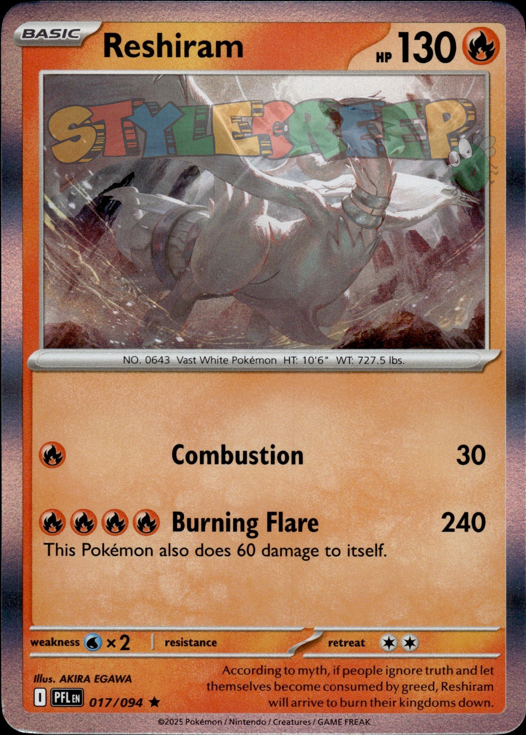 Pokemon TCG Phantasmal Flames Holo & Reverse Holo Cards - Select Your Card