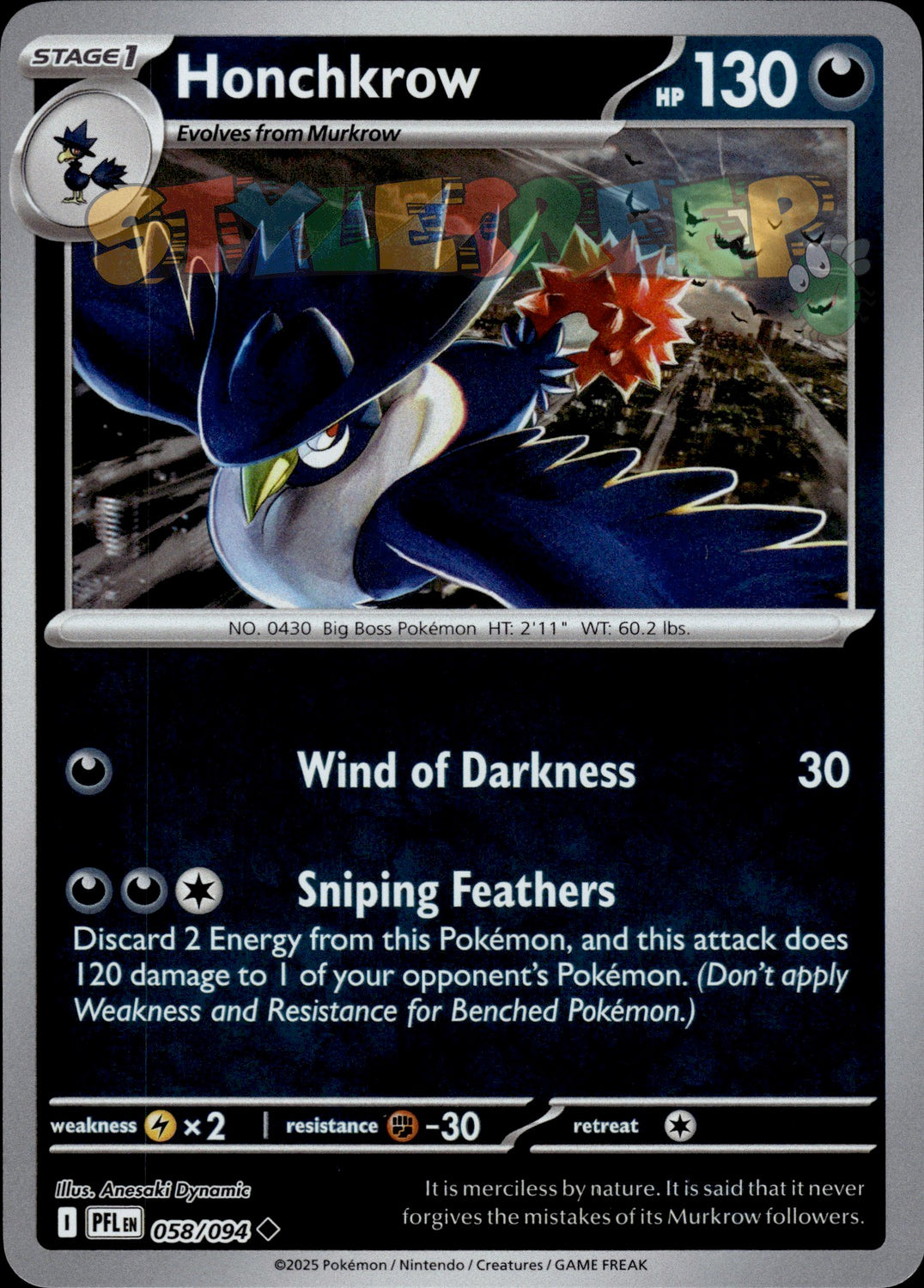 Pokemon TCG Phantasmal Flames Holo & Reverse Holo Cards - Select Your Card