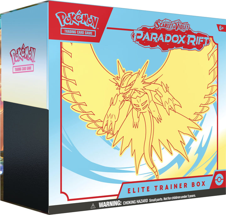 Pokemon TCG Scarlet & Violet Paradox Rift Elite Trainer Box - Roaring Moon - stylecreep.com