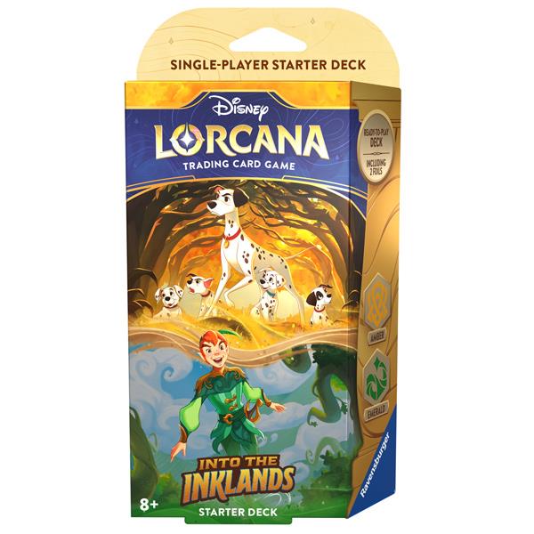 Disney Lorcana: Into The Inklands Starter Deck; Pongo & Peter Pan