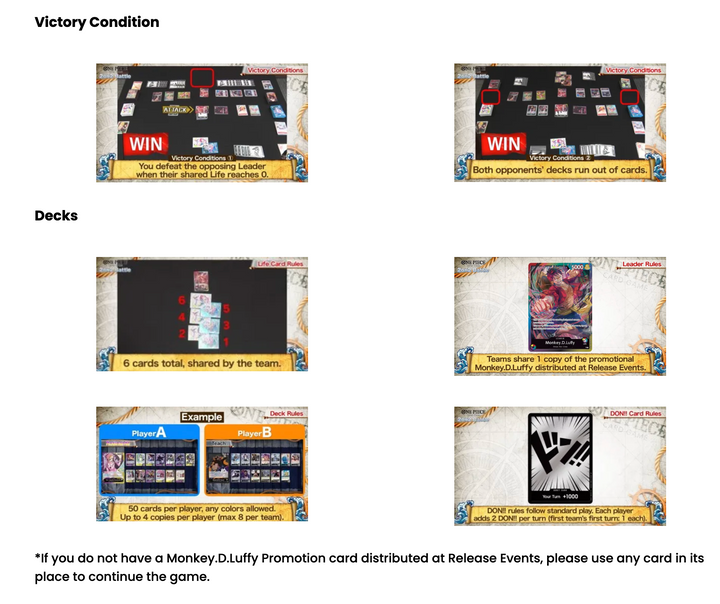 One Piece - Pirate Party Vol 3 - 2V2 Battle! (BOOK A TEAM SPOT)