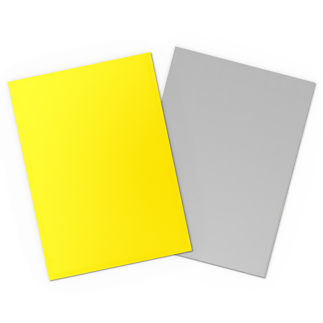 Dragon Shield Standard Dual Matte Yellow & Silver Sleeves (100)